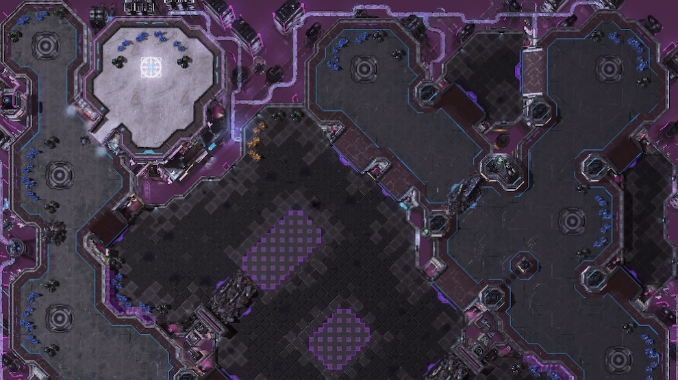 Neon Violet Square New